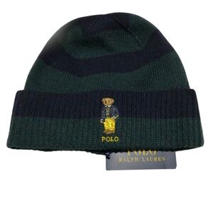 Ralph Lauren Polo Bear Knit Beanie